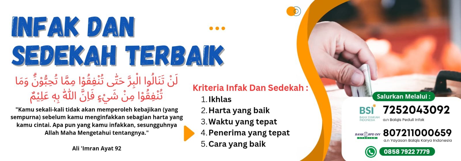 Infaq&Sedekah Umum