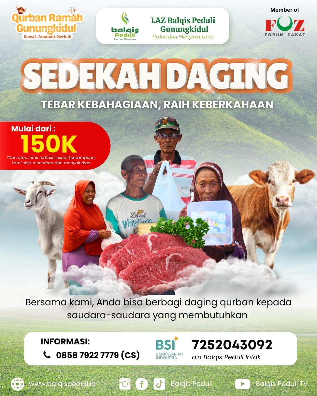 Wujudkan Kepedulian, Sempurnakan Iman